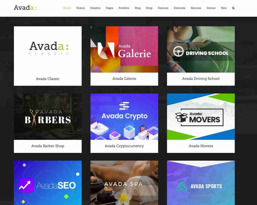 continuation example in web design