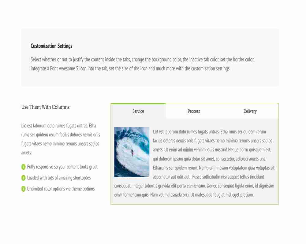 Example of Figure-ground in Web design