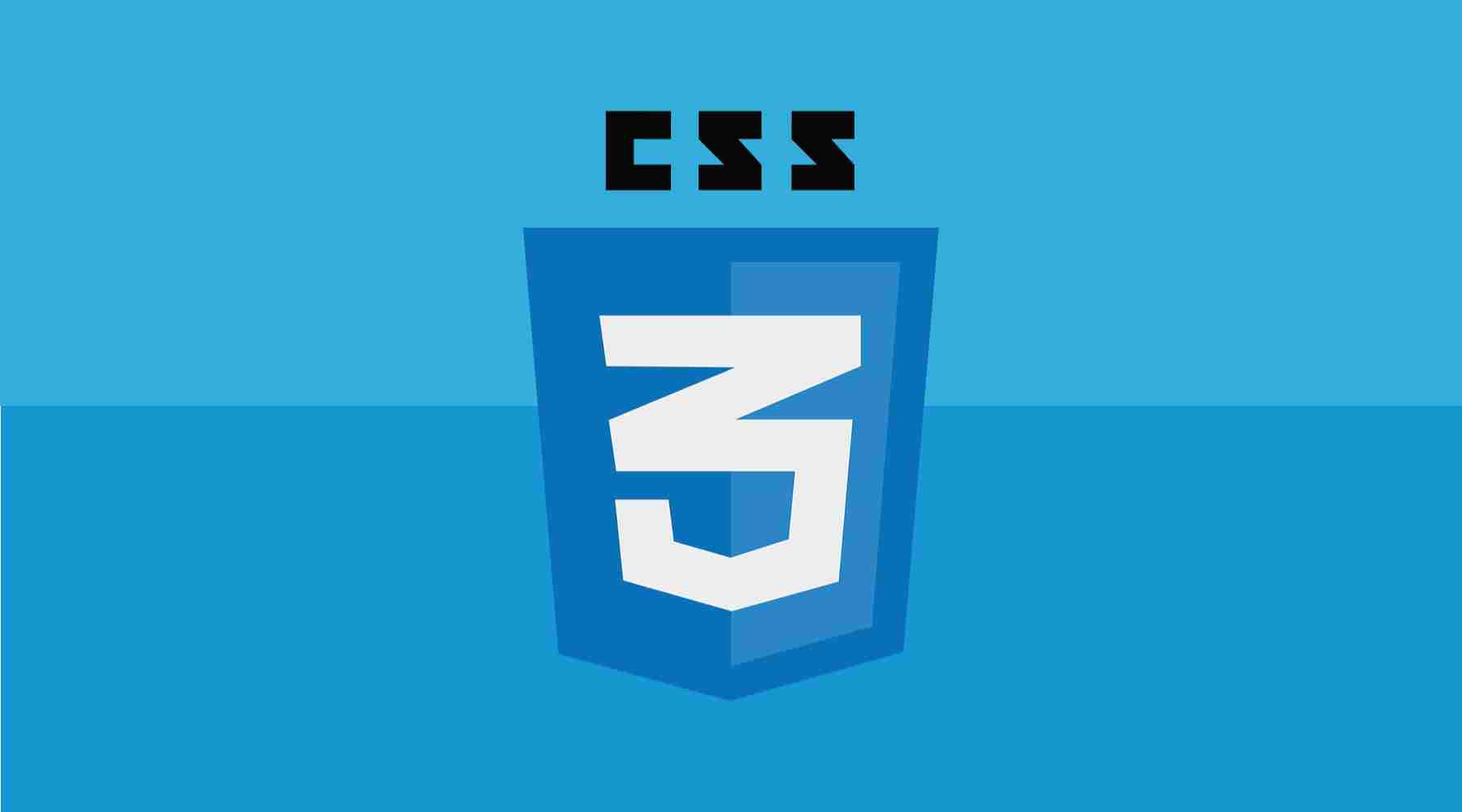 CSS logo banner in web development