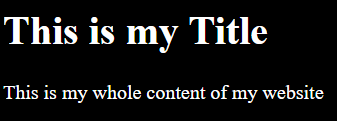 html sample 12 in web development