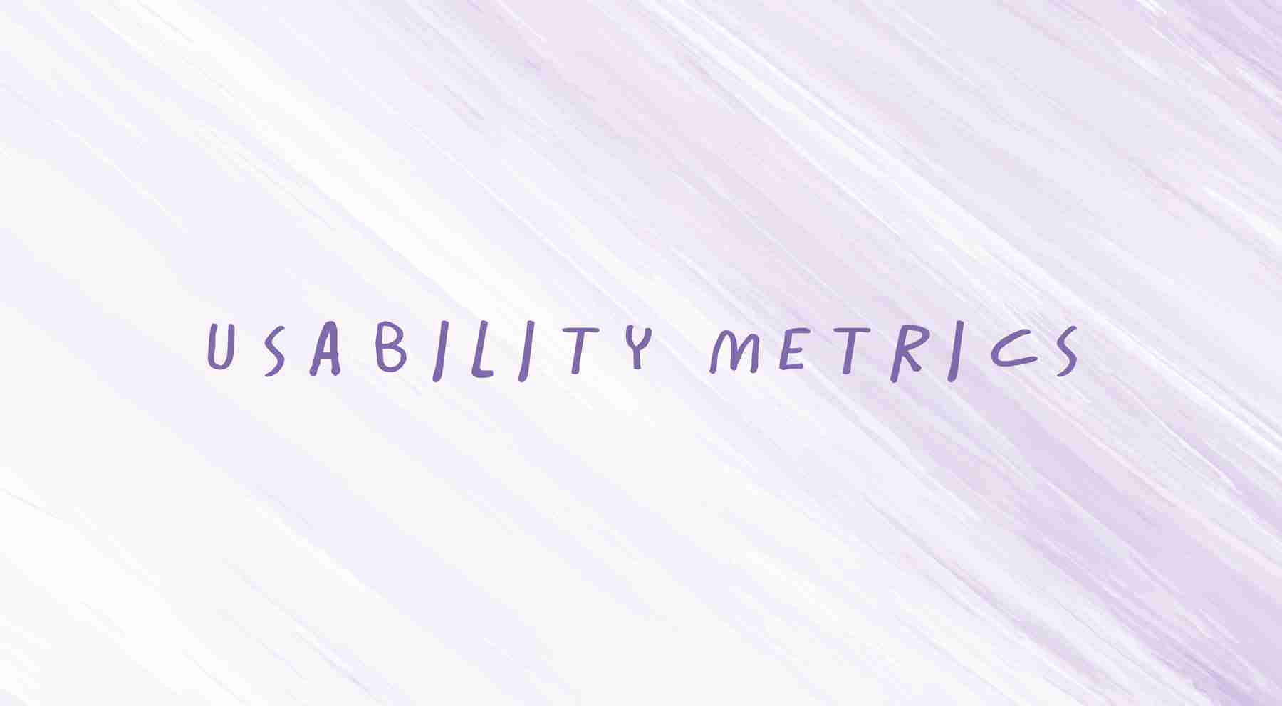 usability-metrics in web design
