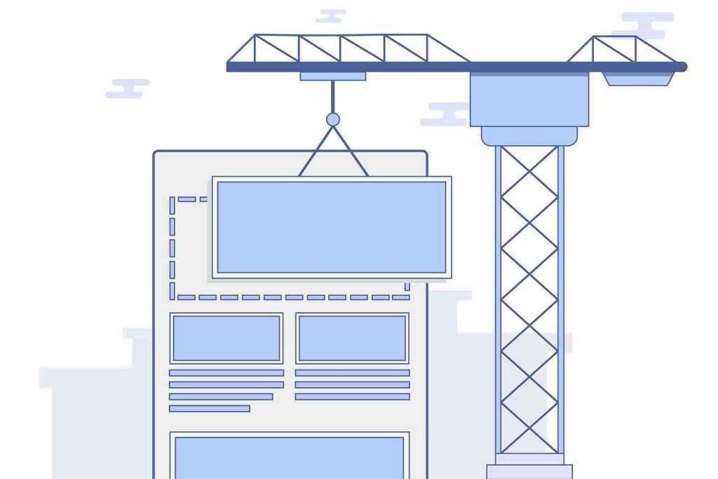 Site Arrangement Picture in web development