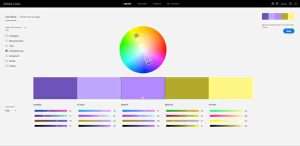 colour wheel design