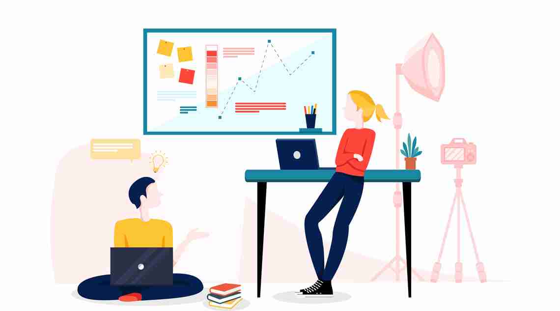 good website illustration
