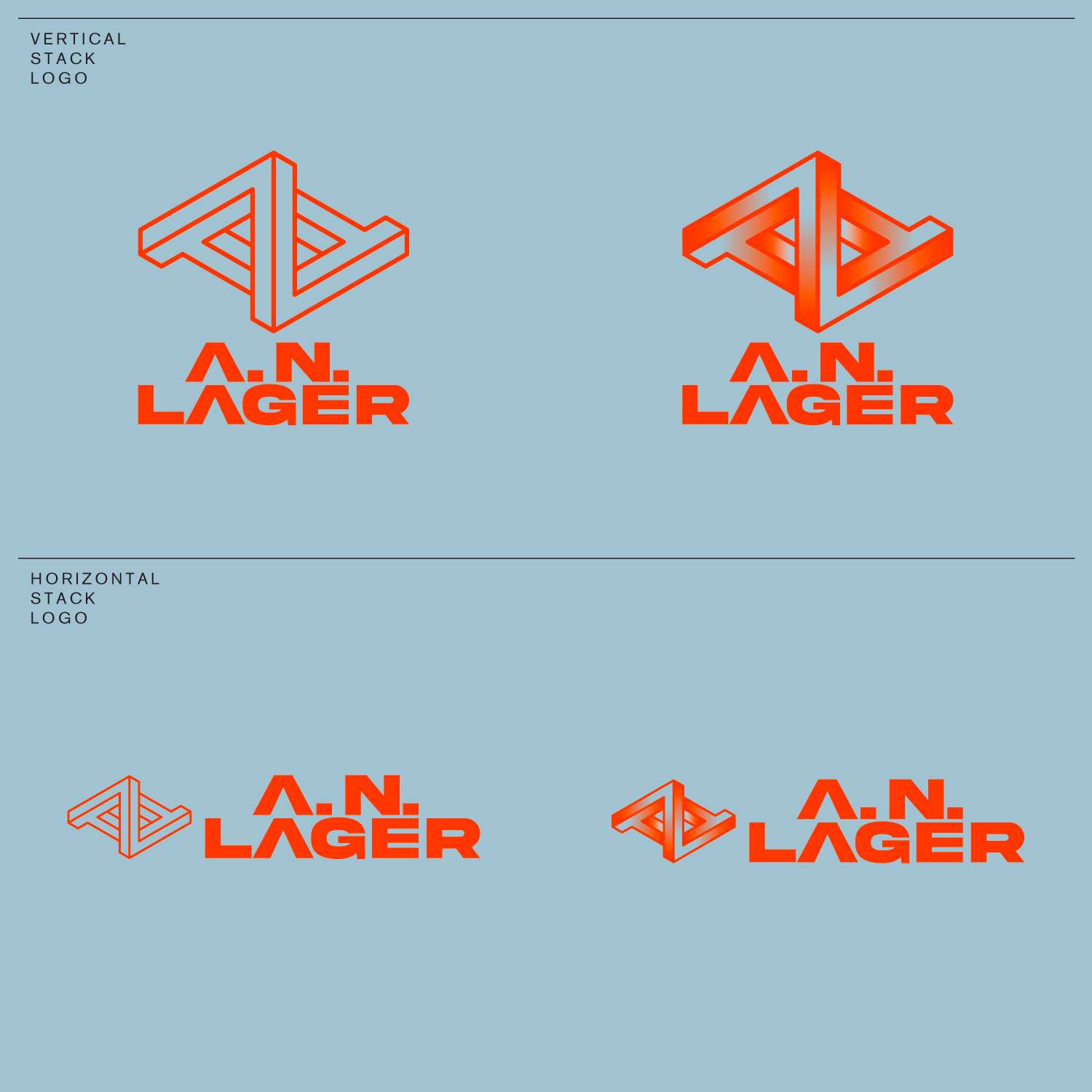Amber Nectar Larger logo designs draft