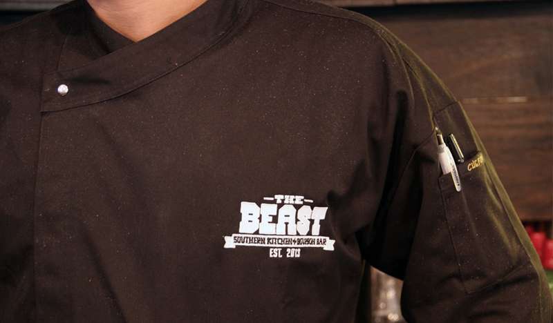 The Beast Southern Kitchen + Bourbon Bar staff uniform
