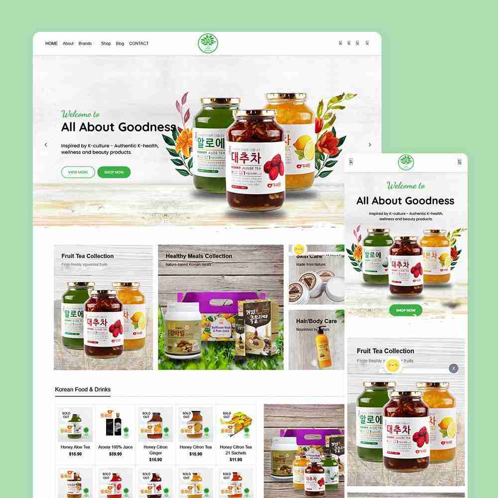 Web Design Portfolio Cover - Coeus Vigor - Mobile and Tablet Views