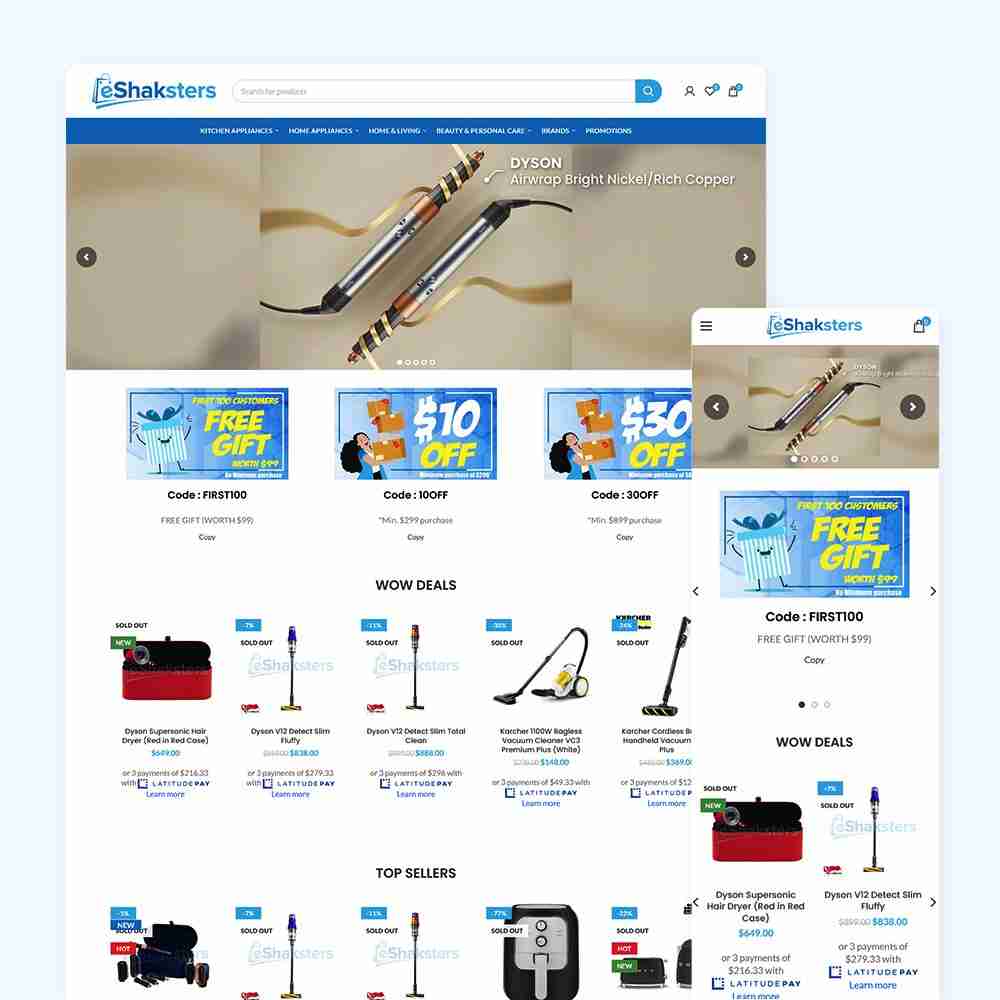 Web Design Portfolio Cover - Synthesis Marketing - Mobile and Tablet Views