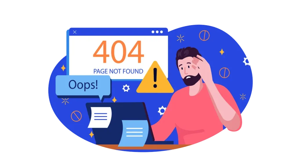error in web design